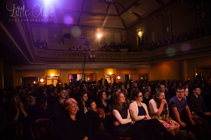 The audience at the Australian Acapella competition